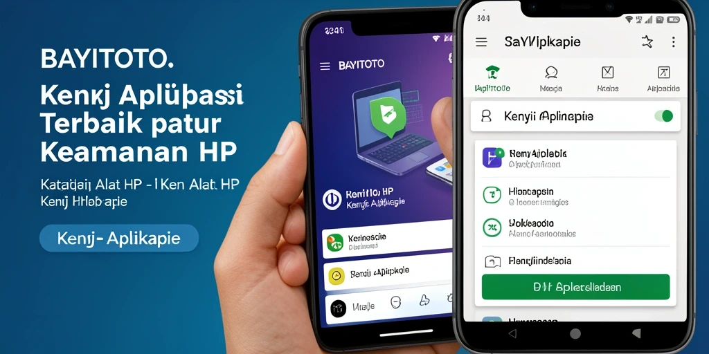 Screenshot antarmuka aplikasi Kunci Aplikasi BAYITOTO yang menampilkan fitur kunci akses.