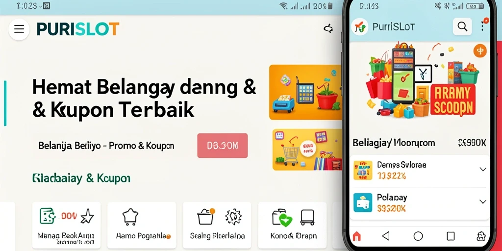 Tampilan antarmuka aplikasi PURISLOT yang sederhana dan informatif.