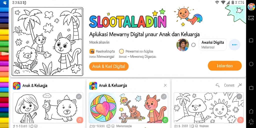 Tampilan antarmuka aplikasi SLOTALADIN yang intuitif dan menarik.
